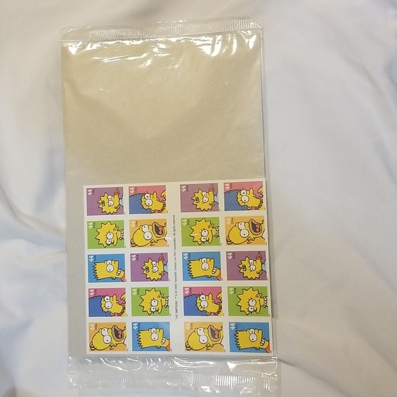 Simpsons stamps 2009 for collectors - Picture 2 of 3